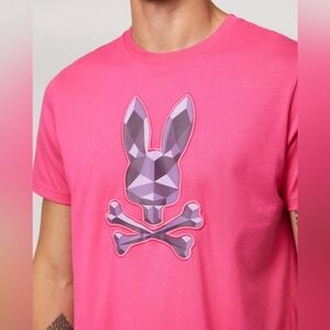 Psycho Bunny Logo Graphic T-Shirt Sorbet
